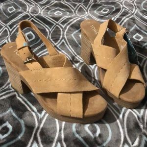 Tom’s Ibiza chunky heel